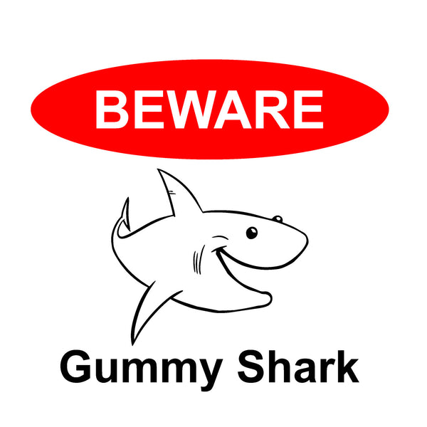 BEWARE! Gummy Shark (t-shirt/bodysuit)