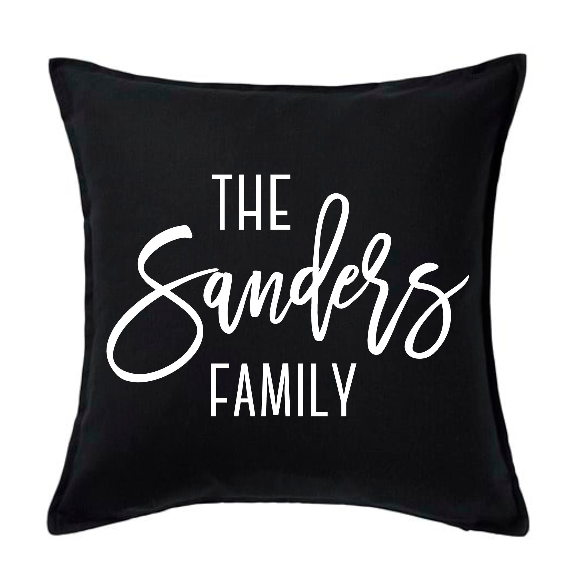 Script Family Name - Personalised Cushion